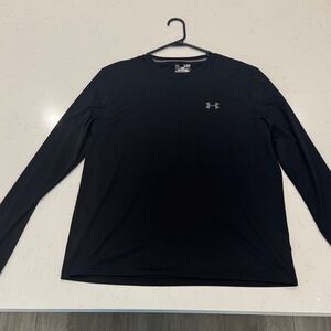 Under Armour Men's Long Sleeve Black Tee